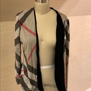 Burberry reversible cardigan